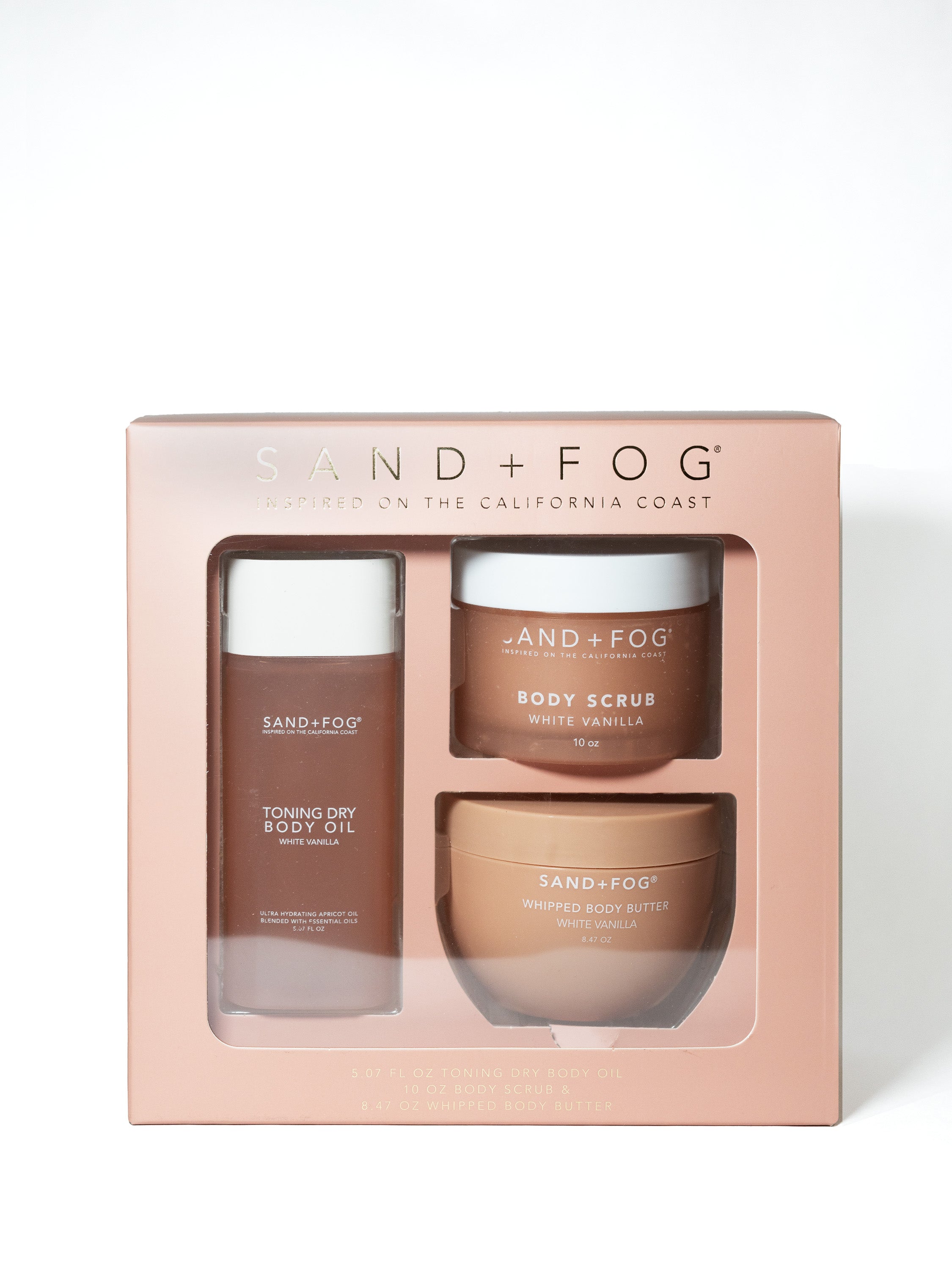White Vanilla Body Care Set - Moisturizing Care