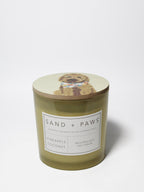 Sand + Paws Pineapple Coconut 21 oz scented candle - Fine Fragrance