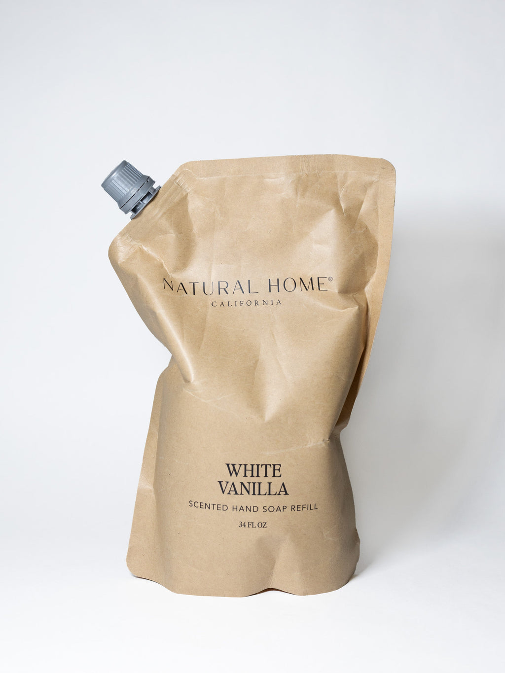 White Vanilla Natural Home 34 oz Liquid Hand Soap Refill Bag - Sink Essential