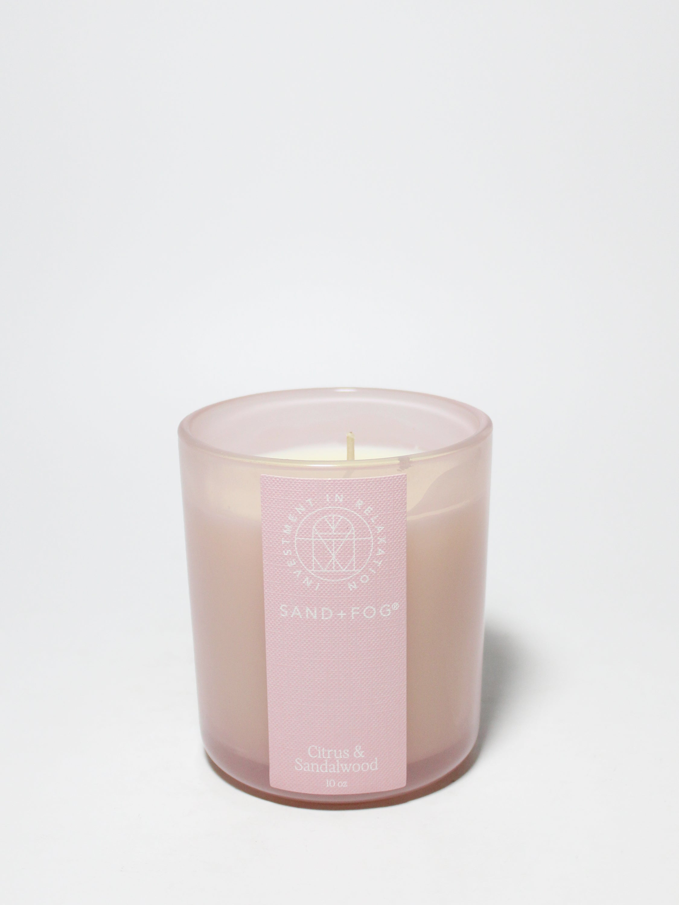 Citrus & Sandalwood 10 oz scented candle - Home Fragrance