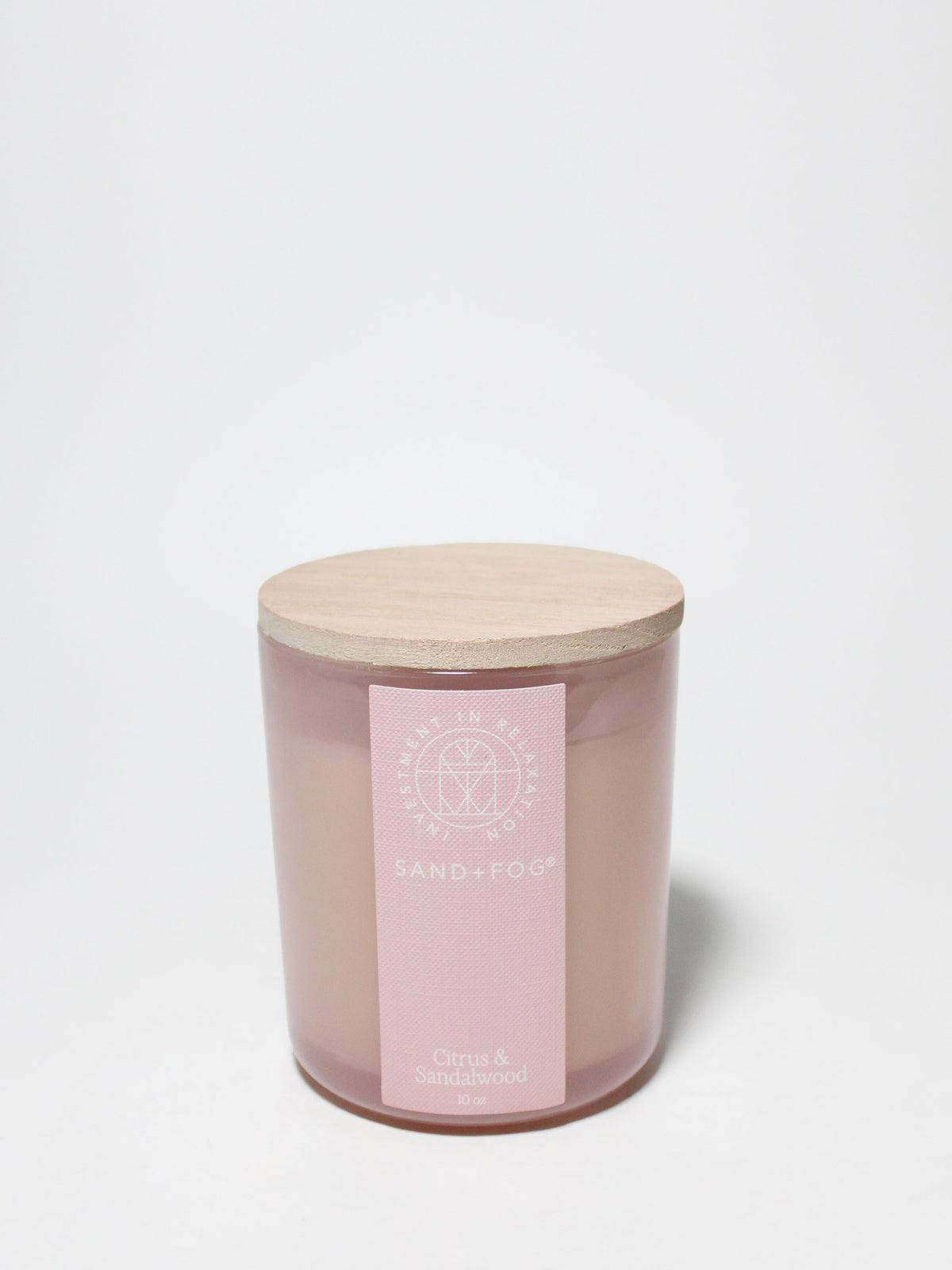 Citrus & Sandalwood 10 oz scented candle - Home Fragrance