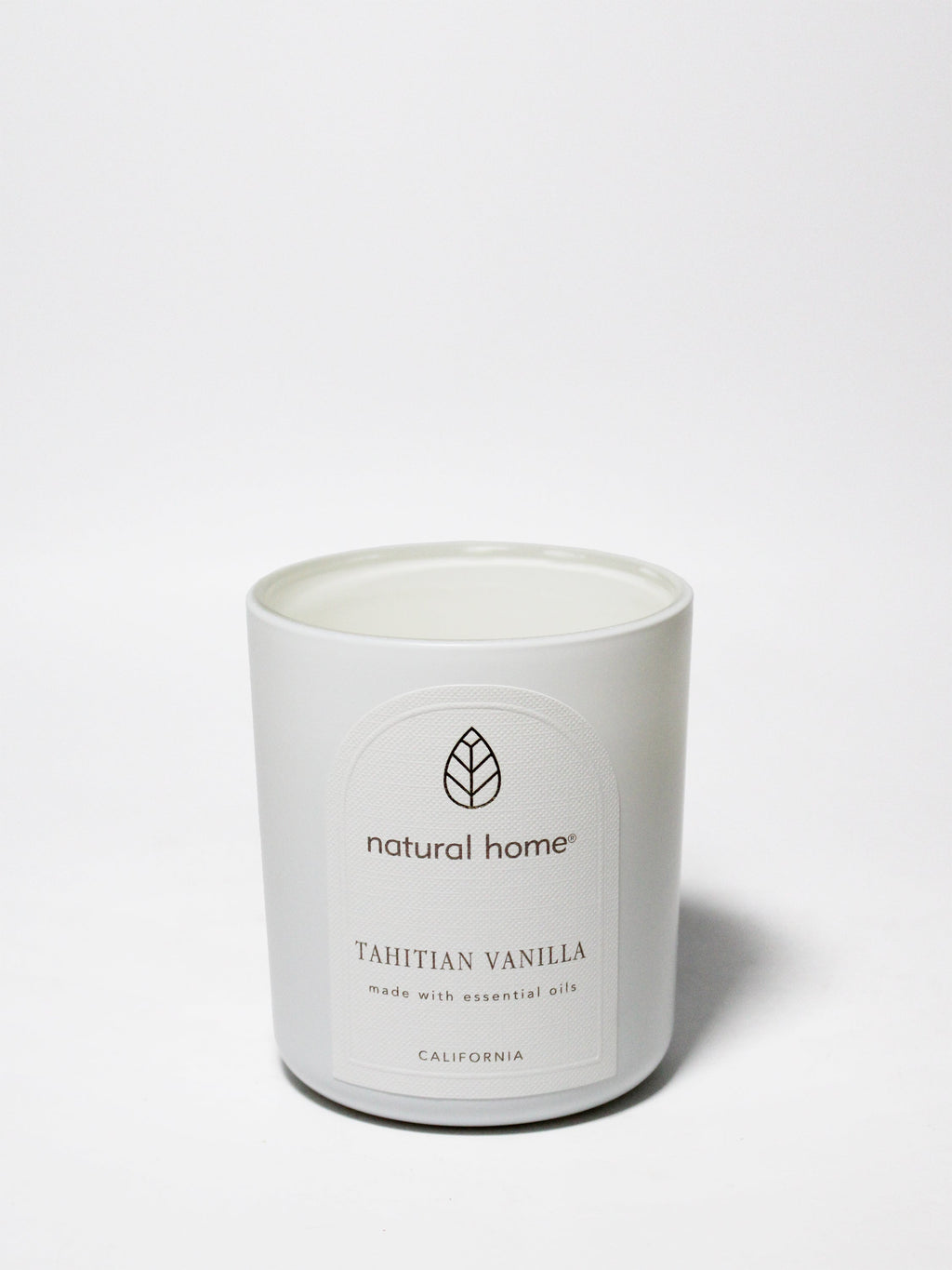 Tahitian Vanilla Natural Home 10 oz scented candle - Fine Fragrance
