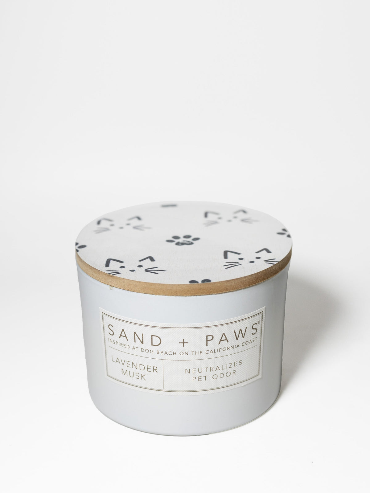 Sand + Paws Lavender Musk 12 oz scented candle - Fine Fragrance