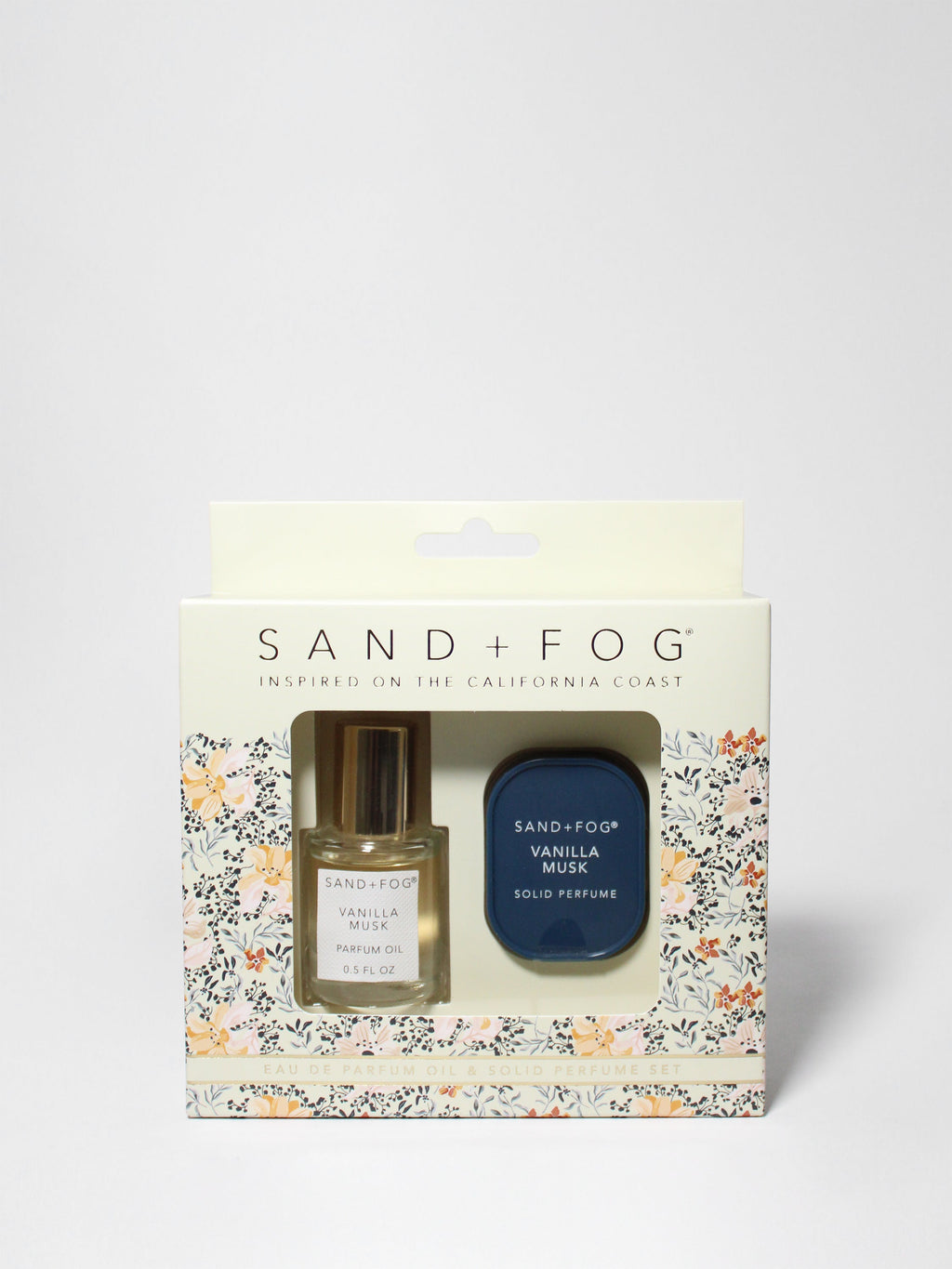 Perfume Oil Rollerball and Solid Perfume Set - Vanilla Musk - Fine Fragrance