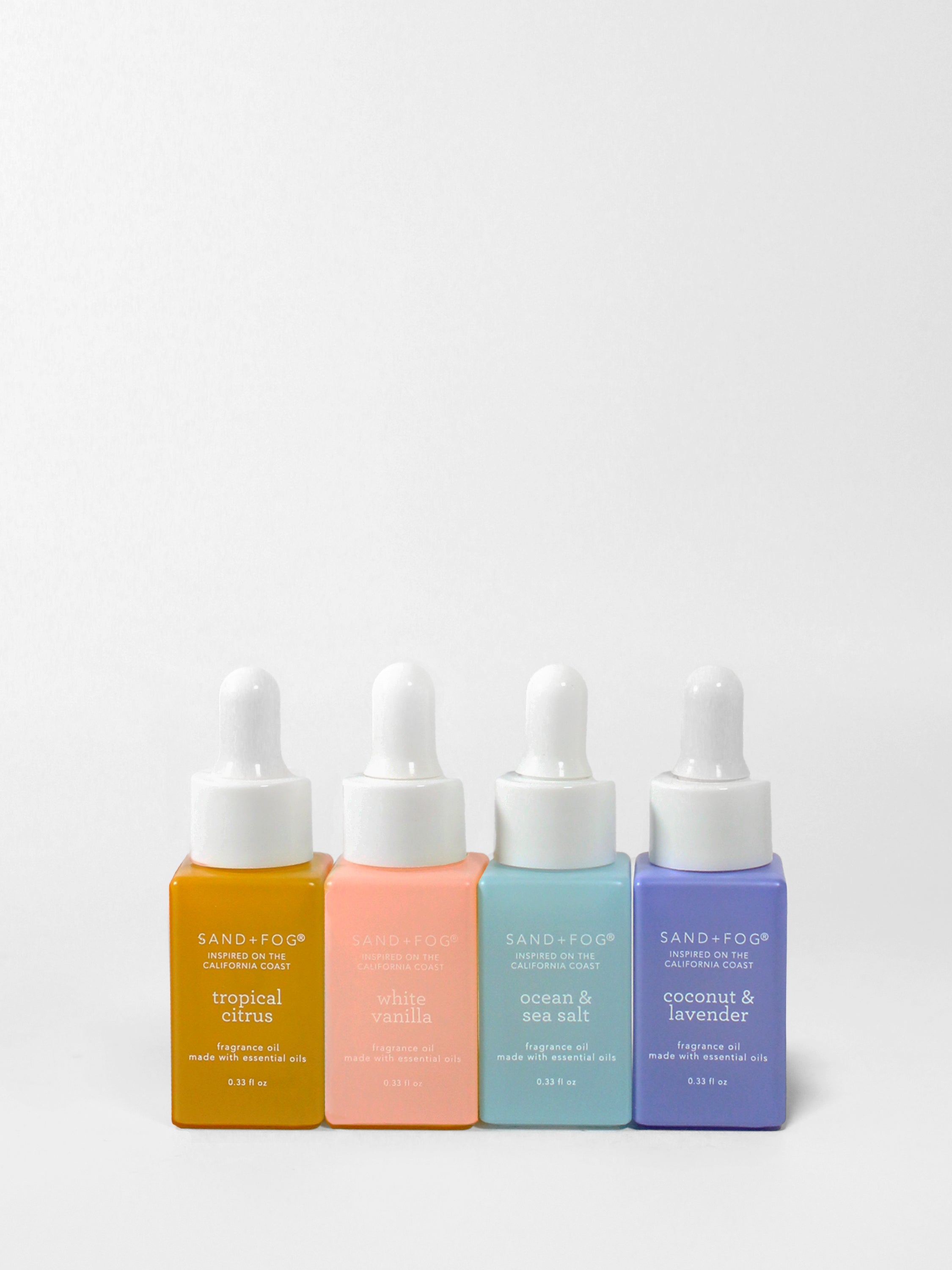 4 Pack of 10 ml Fragrance Diffuser Oils - Fine Fragrance