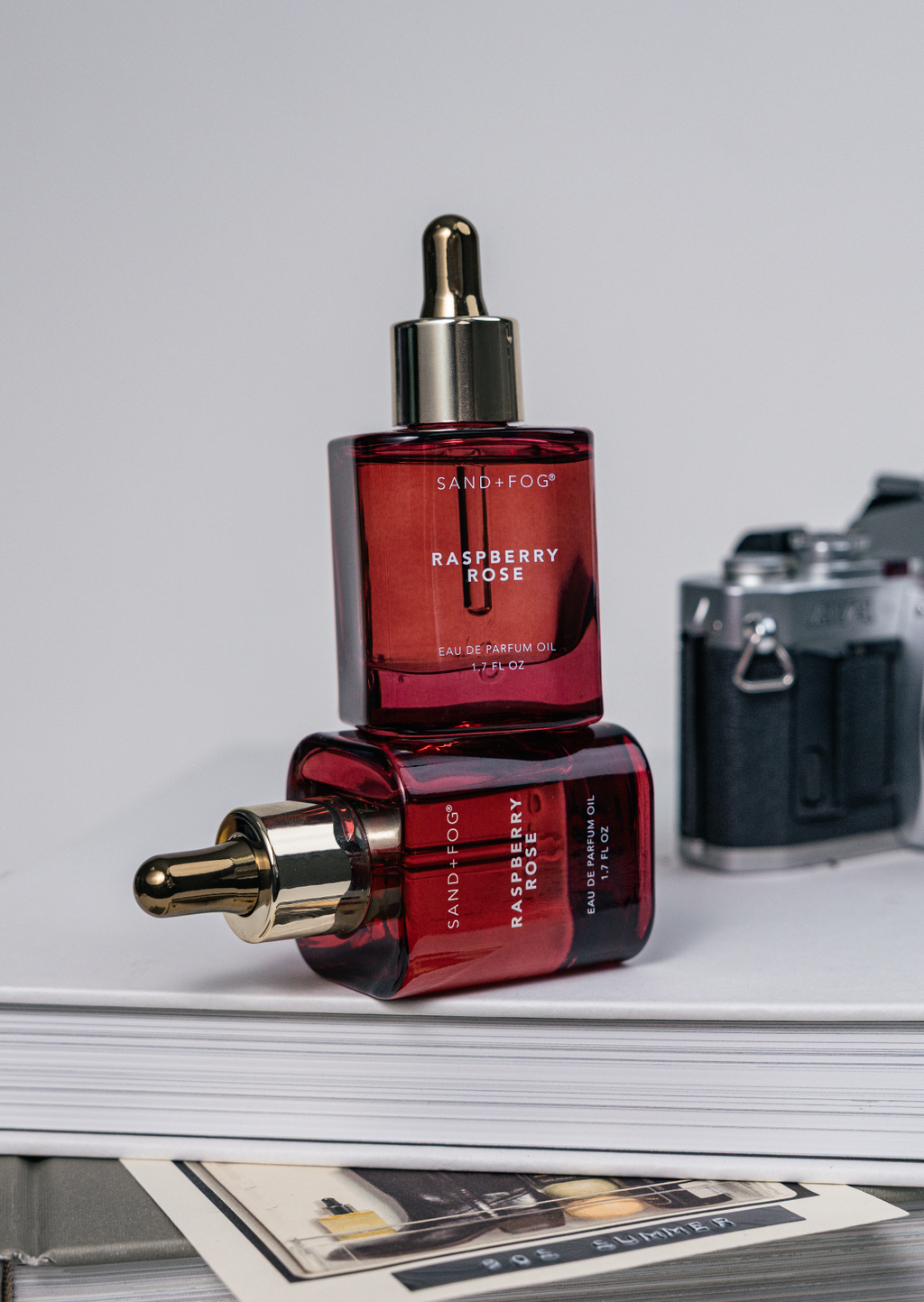 Raspberry Rose 50ml Perfume Oil Dropper - Fine Fragrance