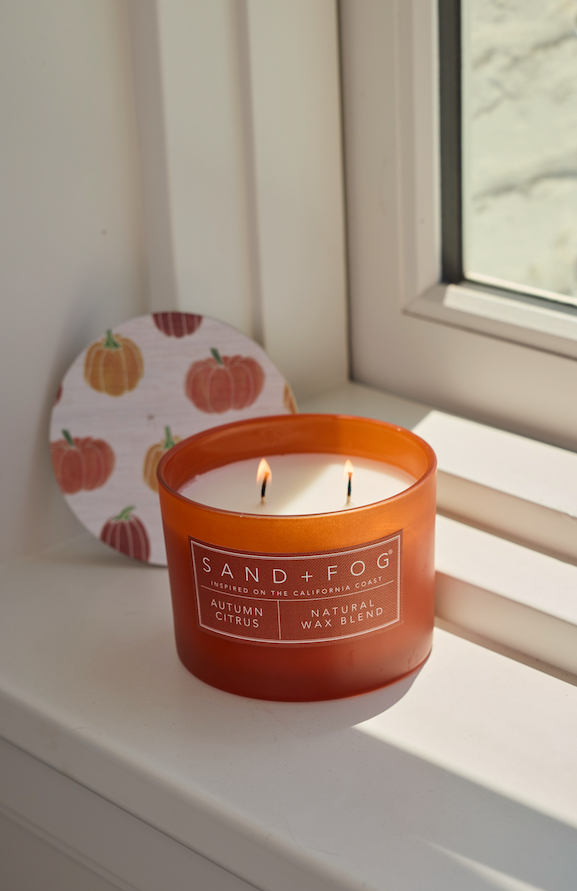 Autumn Citrus 12 oz scented candle - Home Fragrance