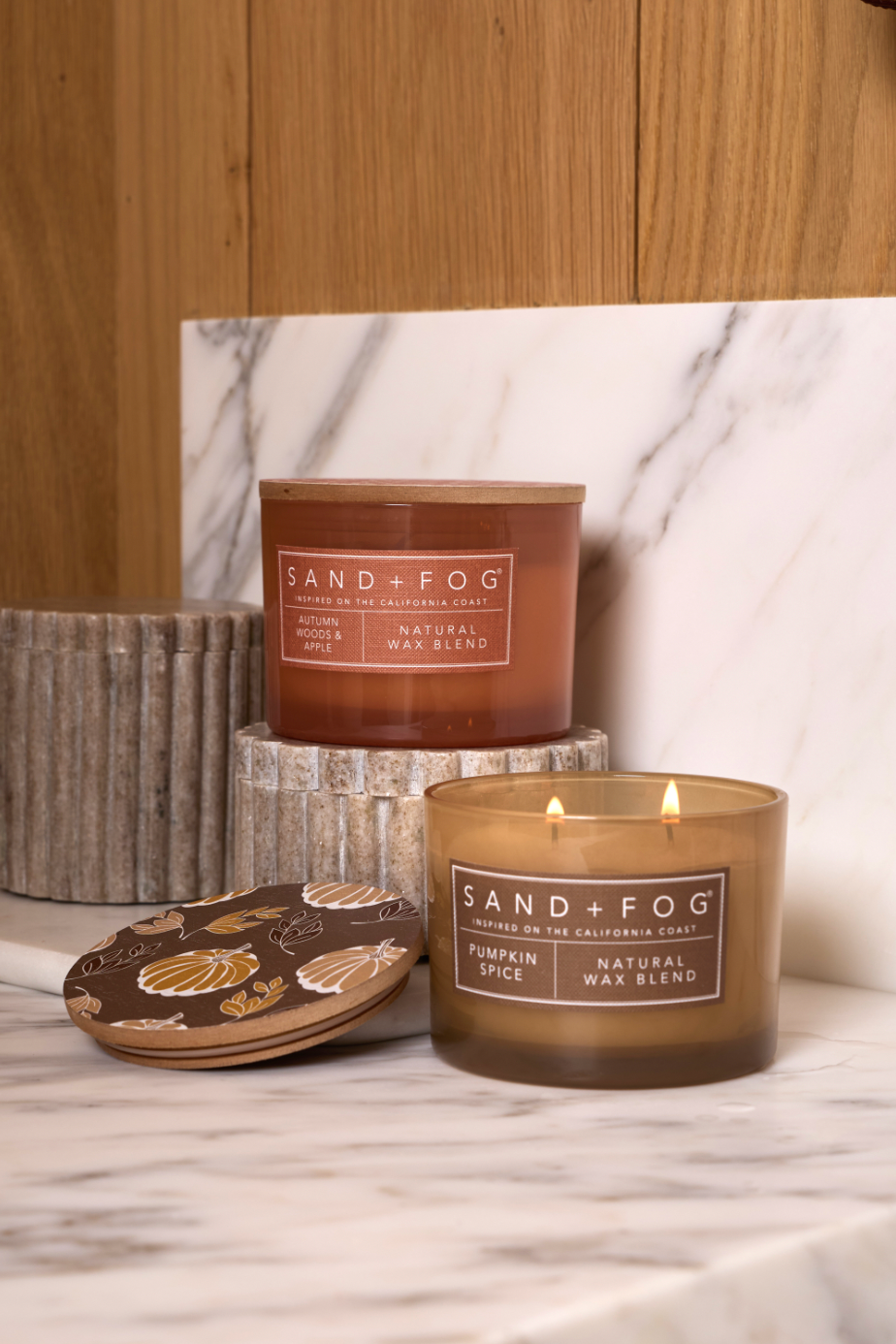 Autumn Woods & Apple 12 oz scented candle - Home Fragrance