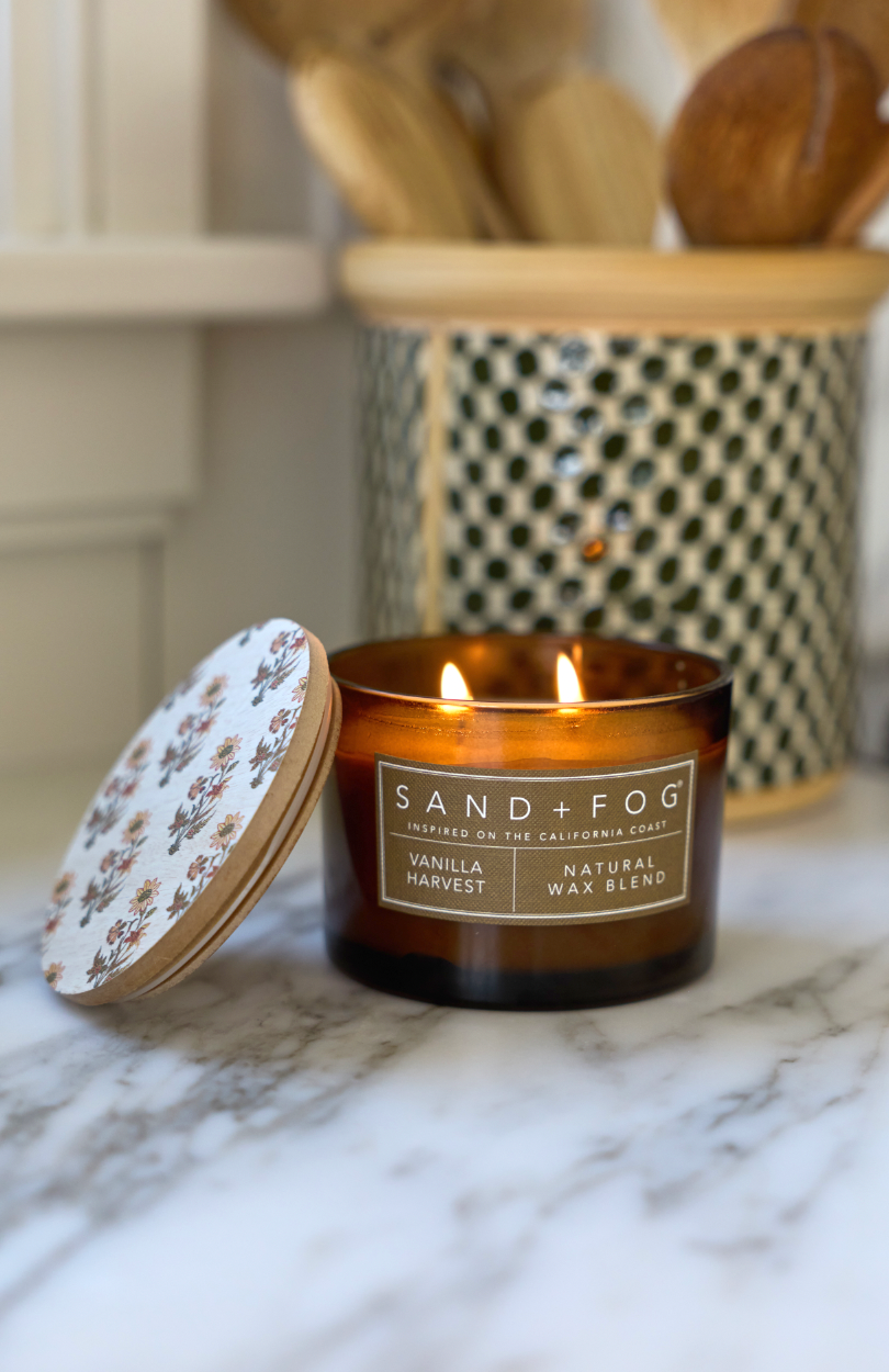 Vanilla Harvest 12 oz scented candle - Home Fragrance