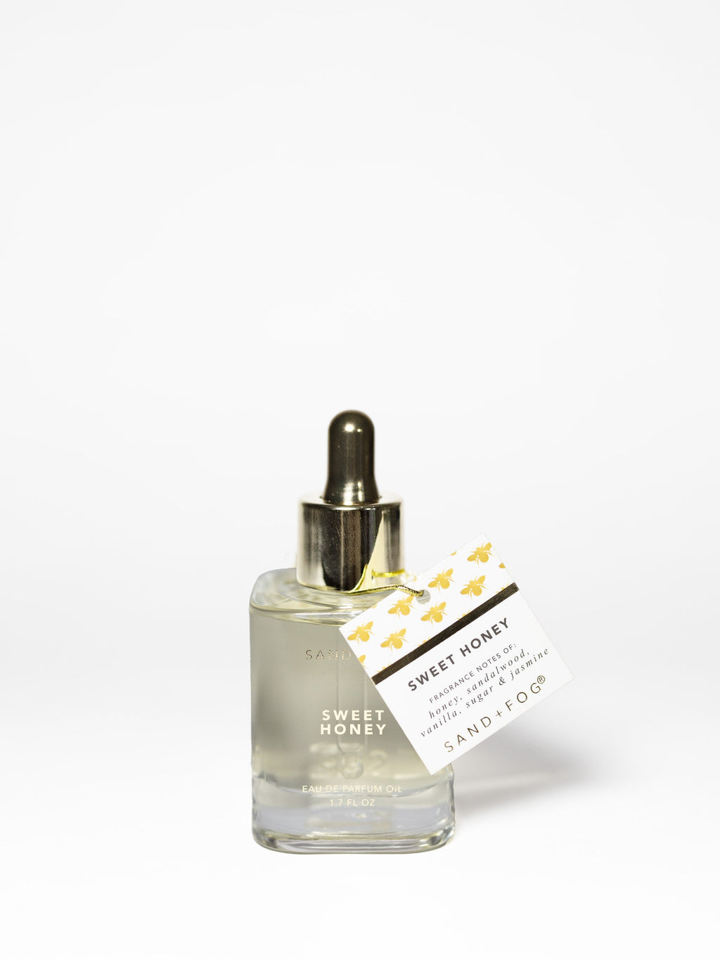Sweet Honey 50ml Perfume Oil Dropper - Fine Fragrance