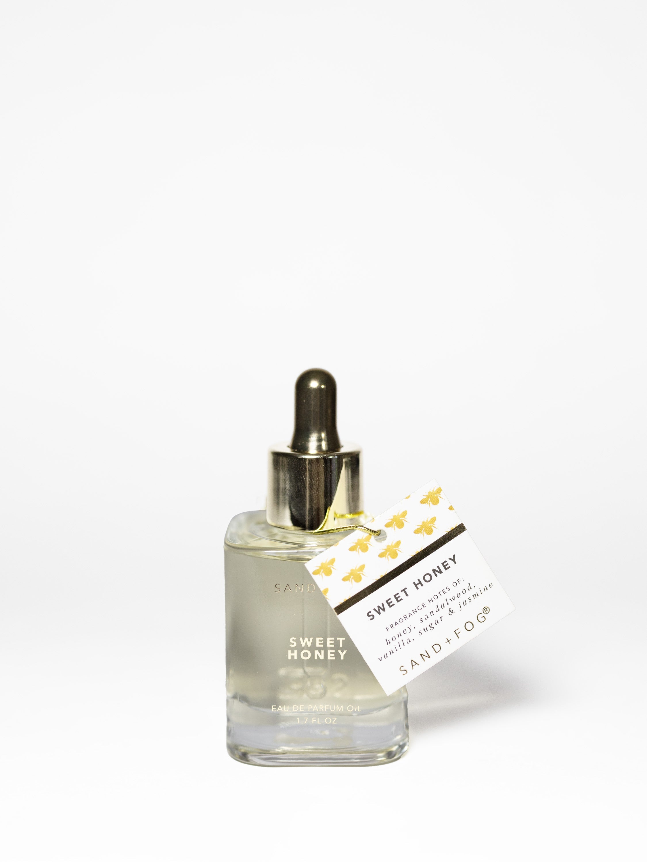 Sweet Honey 50ml Perfume Oil Dropper - Fine Fragrance
