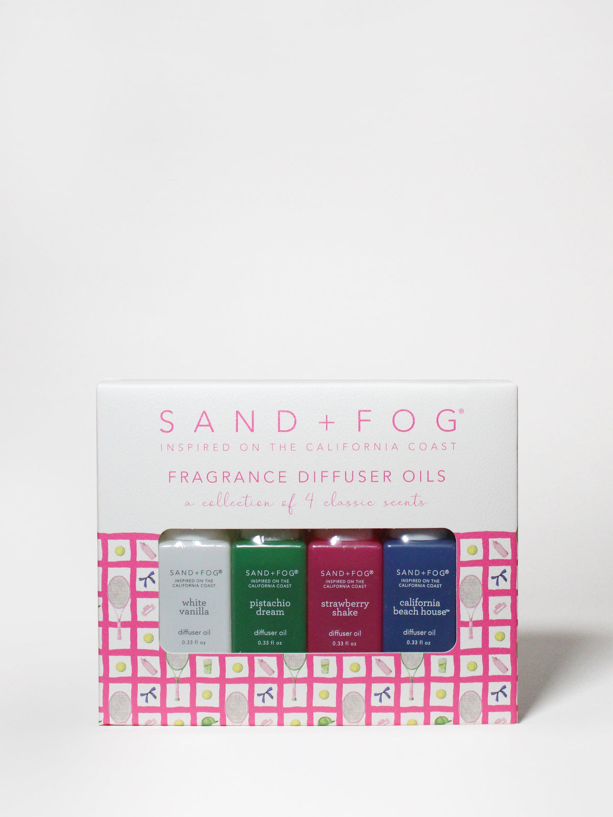 4 Pack of 10 ml Fragrance Diffuser Oils - Fine Fragrance