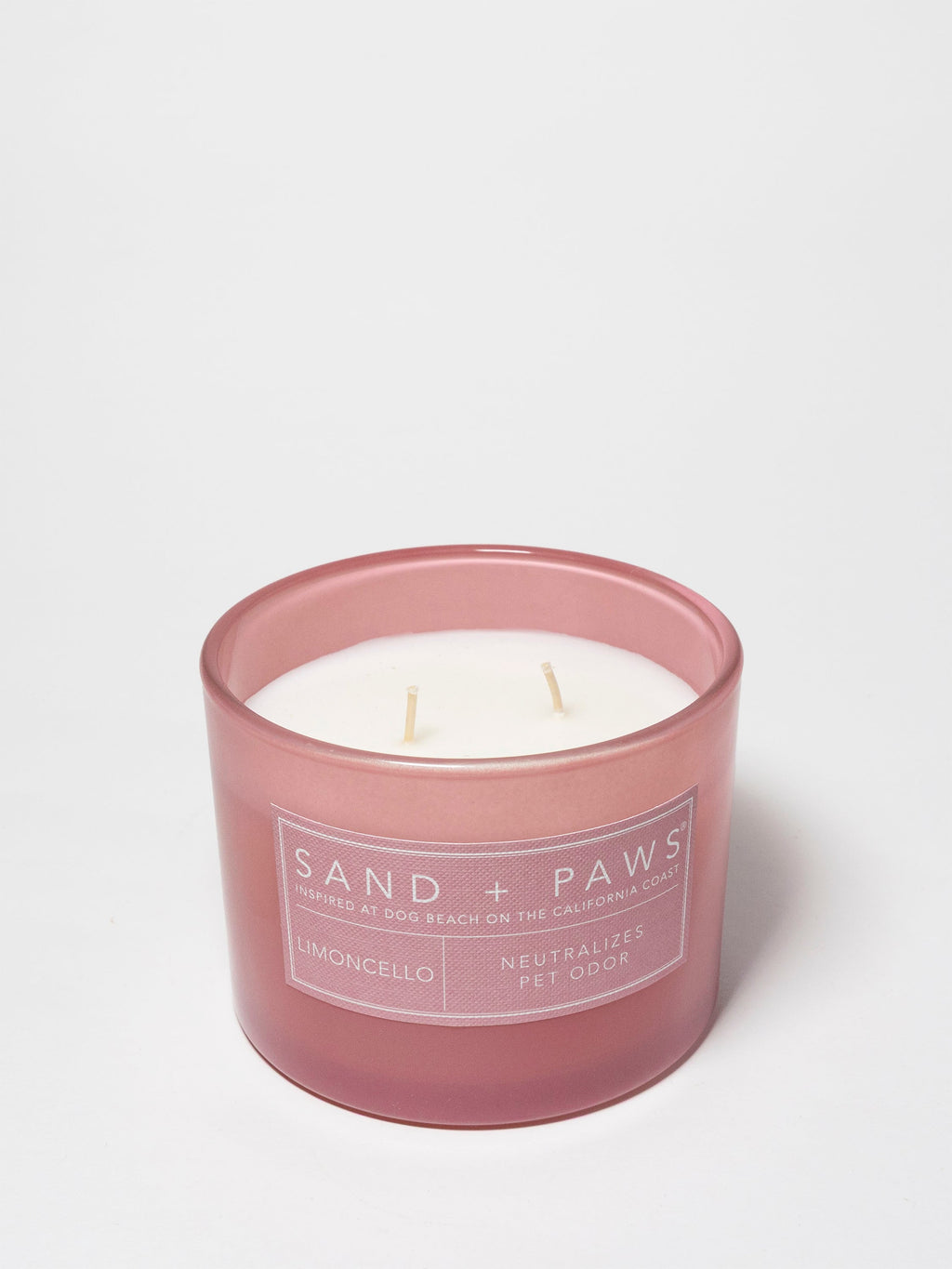 Sand + Paws Limoncello 12 oz scented candle - Fine Fragrance