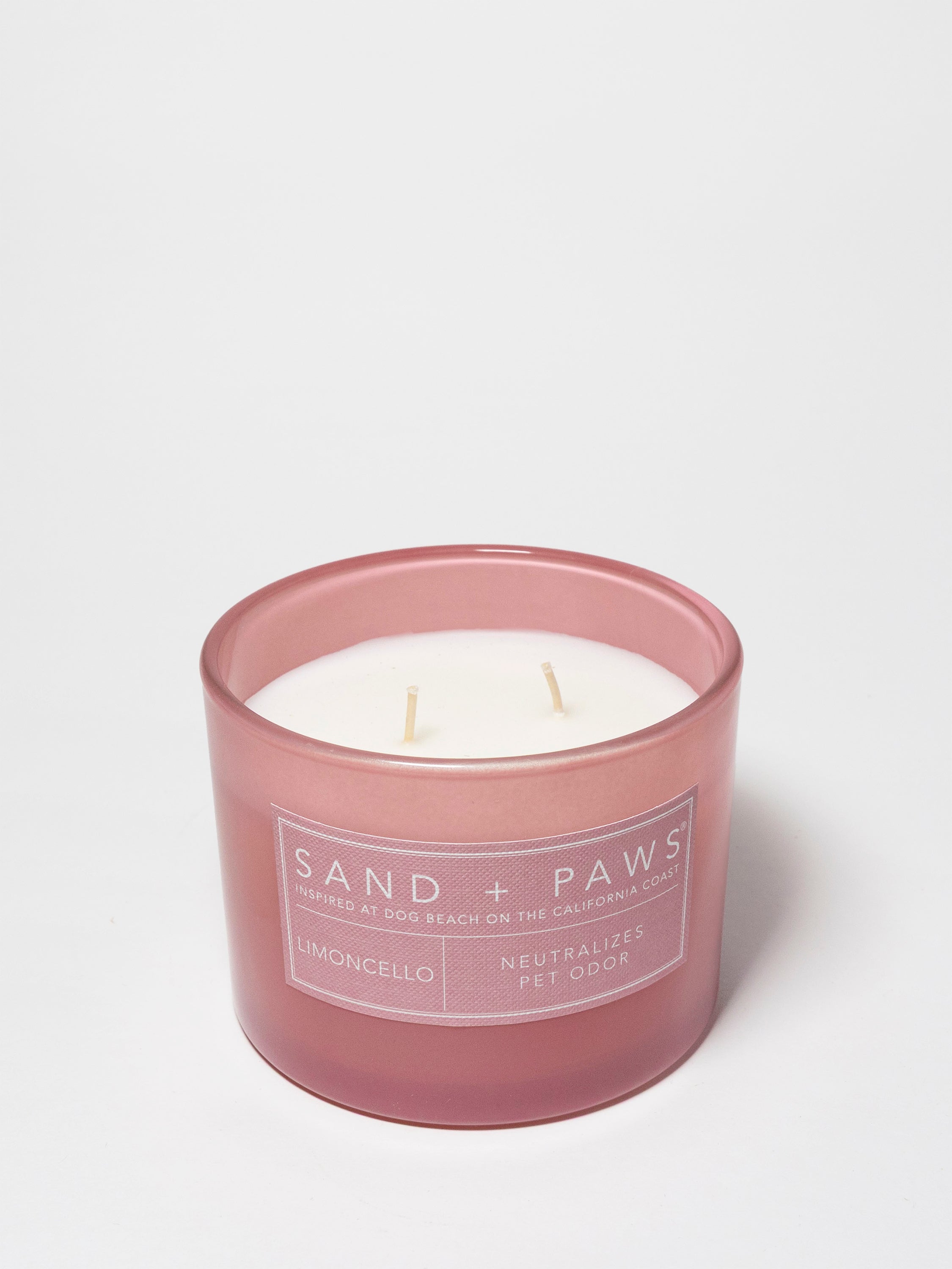 Sand + Paws Limoncello 12 oz scented candle - Fine Fragrance