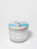 Sand + Paws Seaside Dreams 12 oz scented candle - Fine Fragrance
