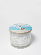 Sand + Paws Seaside Dreams 12 oz scented candle - Fine Fragrance