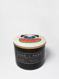 Sand + Paws Guava Mango 12 oz scented candle - Fine Fragrance