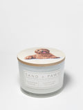 Sand + Paws California Citron 12 oz scented candle - Fine Fragrance