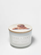 Sand + Paws California Citron 12 oz scented candle - Fine Fragrance