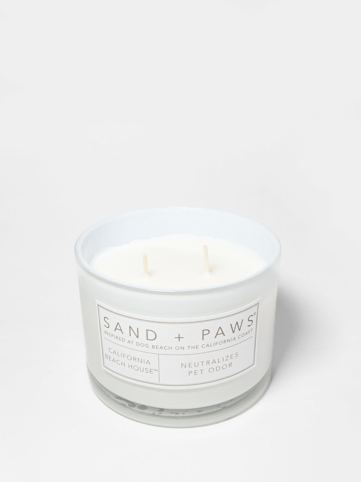 Sand + Paws California Beach House 12 oz scented candle - Fine Fragrance