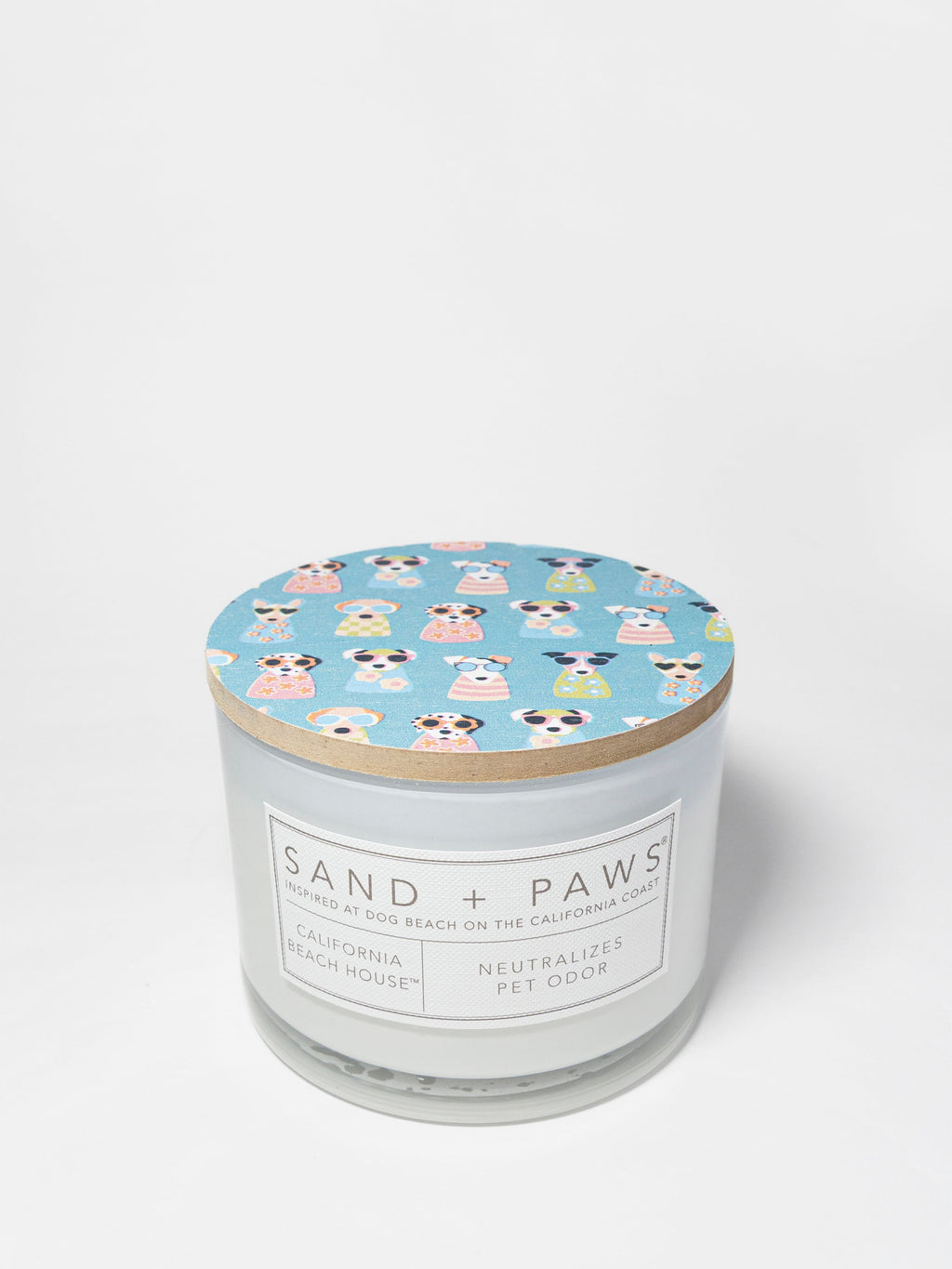 Sand + Paws California Beach House 12 oz scented candle - Fine Fragrance