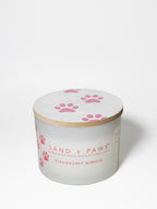Sand + Paws Strawberry Mimosa 12 oz scented candle - Fine Fragrance