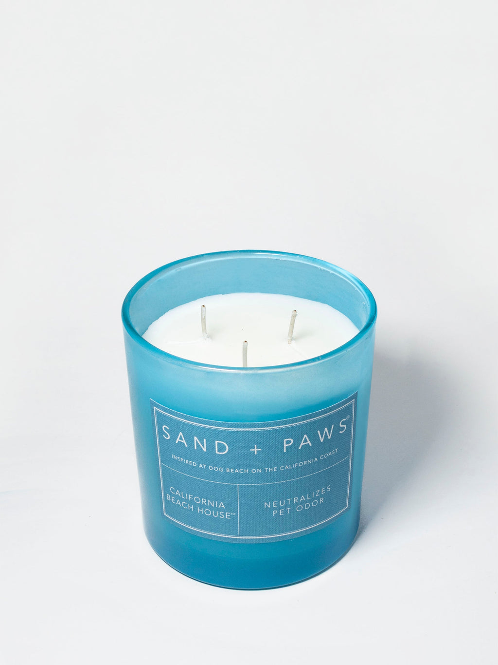 Sand + Paws California Beach House 21 oz scented candle - Fine Fragrance