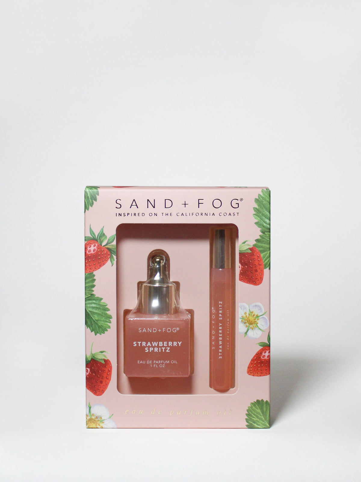 Perfume Oil Rollerball and Perfume Dropper Set - Strawberry Spritz - Fine Fragrance