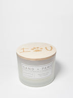 Sand + Paws Pineapple Coconut 12 oz scented candle - Fine Fragrance