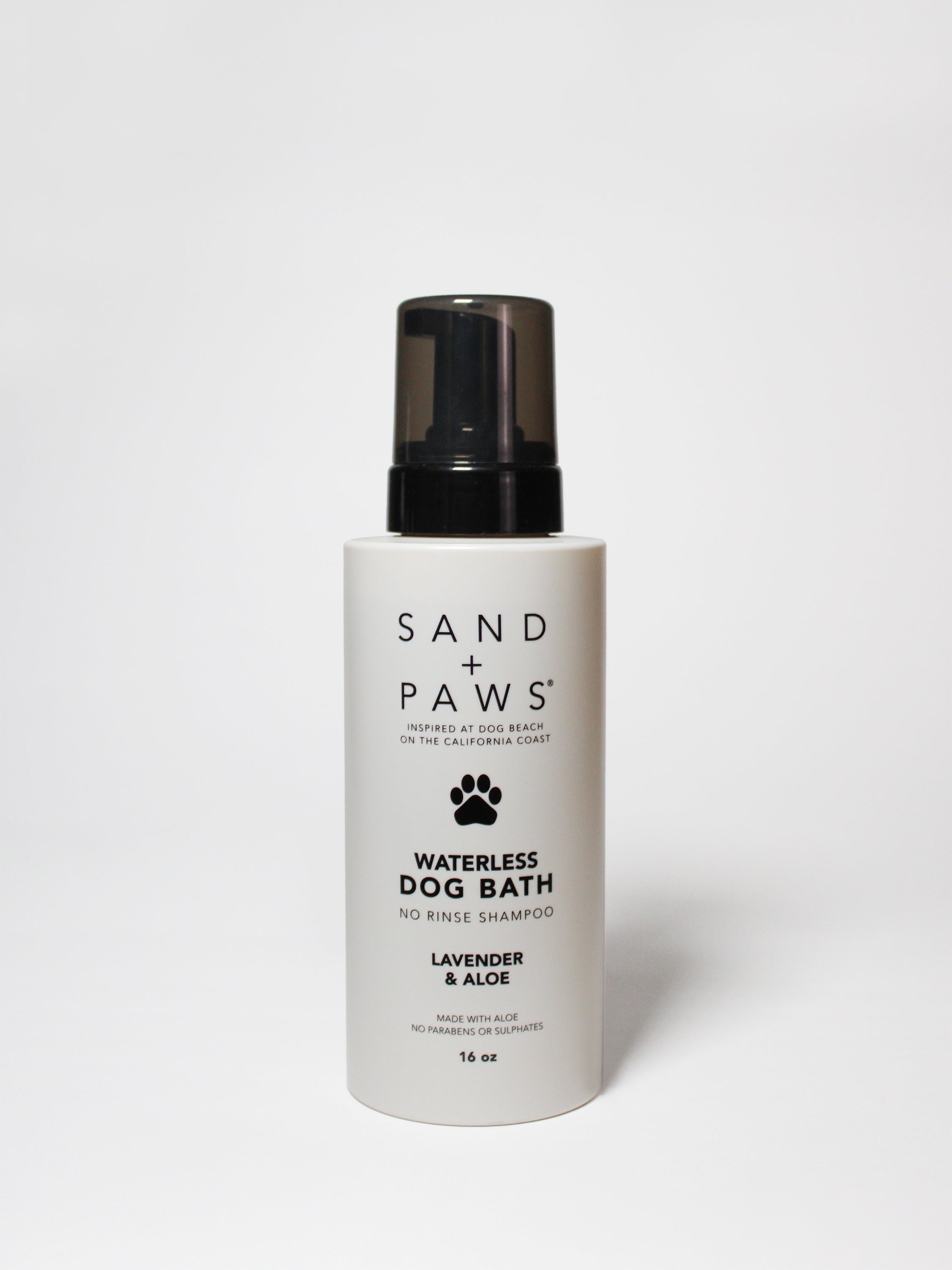 Sand + Paws Waterless Dog Bath - Lavender & Aloe - Daily Hair Care
