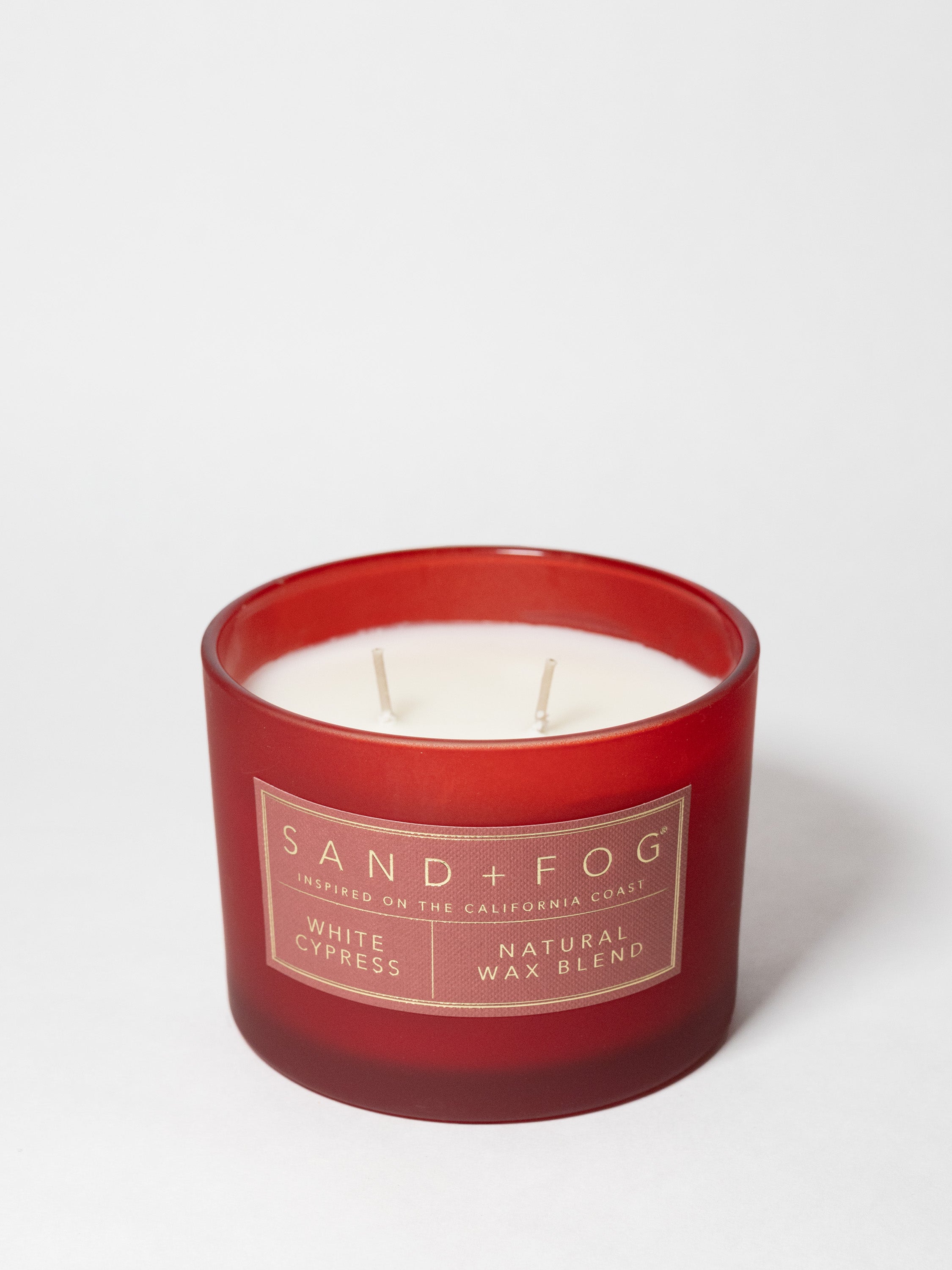 White Cypress 12 oz scented candle - Home Fragrance