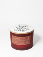 Red Currant & Sugar Plum 12 oz scented candle - Home Fragrance
